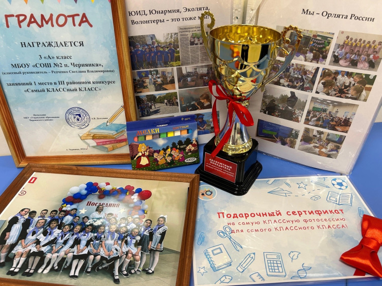 Подведены итоги III районного конкурса «Самый КЛАССный КЛАСС».
